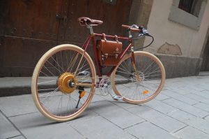 Как установить на велосипед бензиновый двигатель